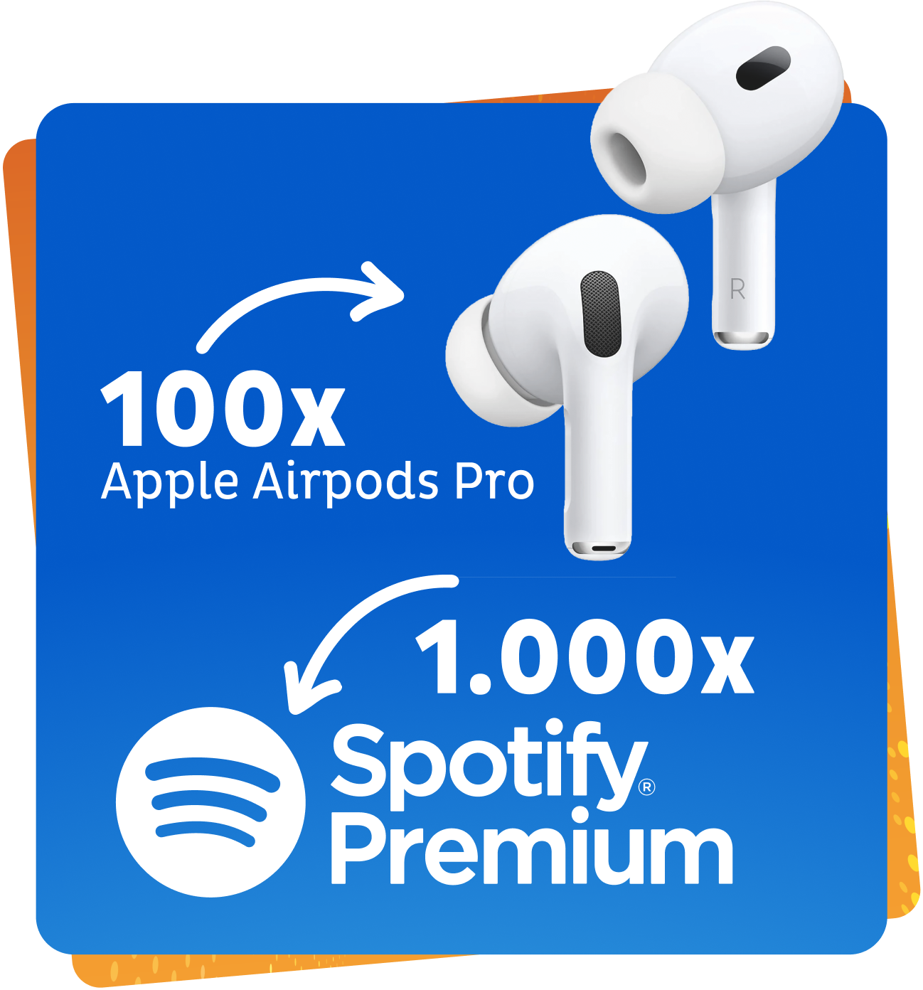 Prize - 100xApple Airpods Pro
